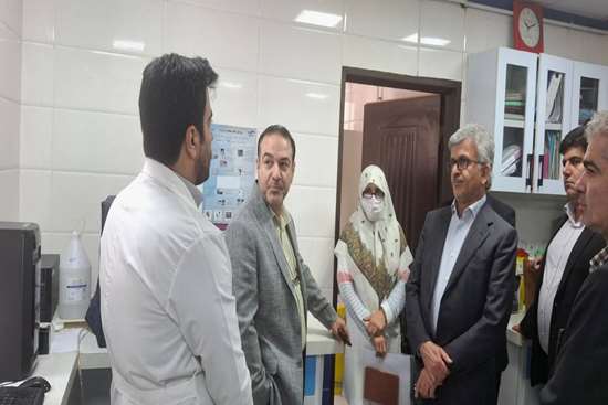 بازدید معاون بهداشت وزیر بهداشت از مجتمع سلامت شهید رجایی رشت 